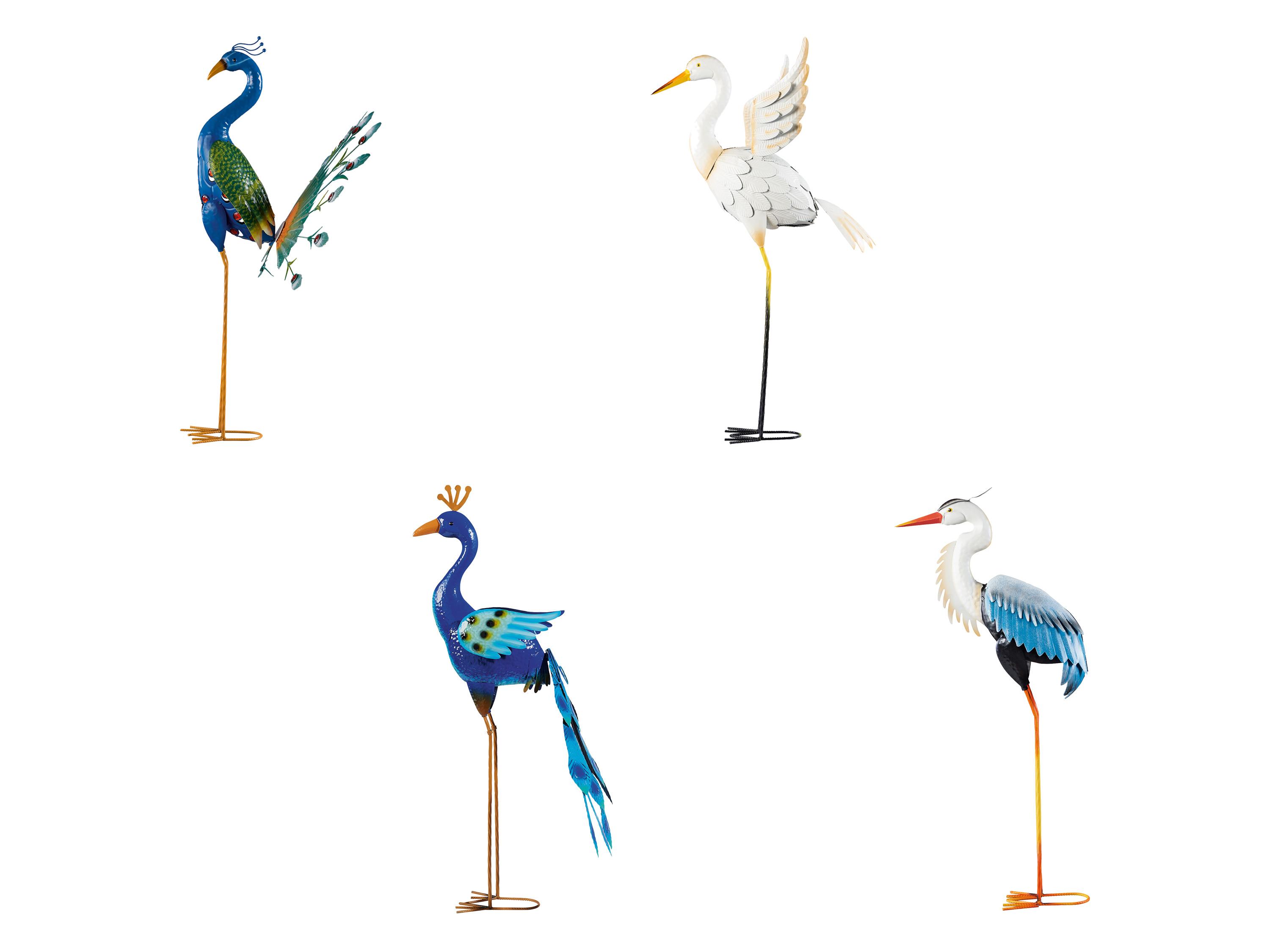 LIVARNO home Oiseau décoratif en métal