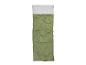 Sac de couchage vert olive pour le camping.
