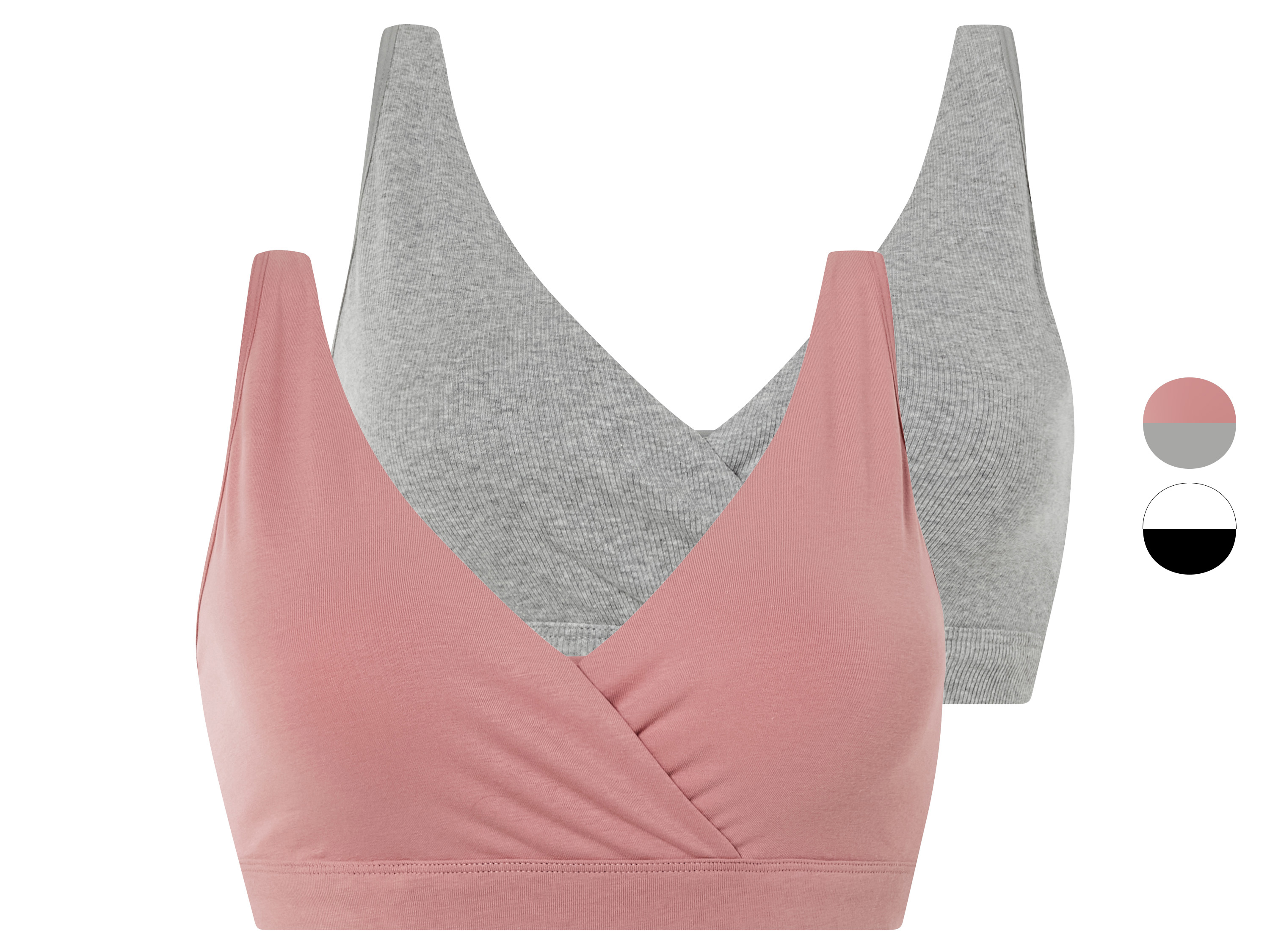 esmara® Lot de 2 brassières d'allaitement femme