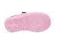 Semelle de chaussure pour enfant rose avec motif antidérapant.