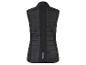 Gilet noir pour femme, parfait pour le sport