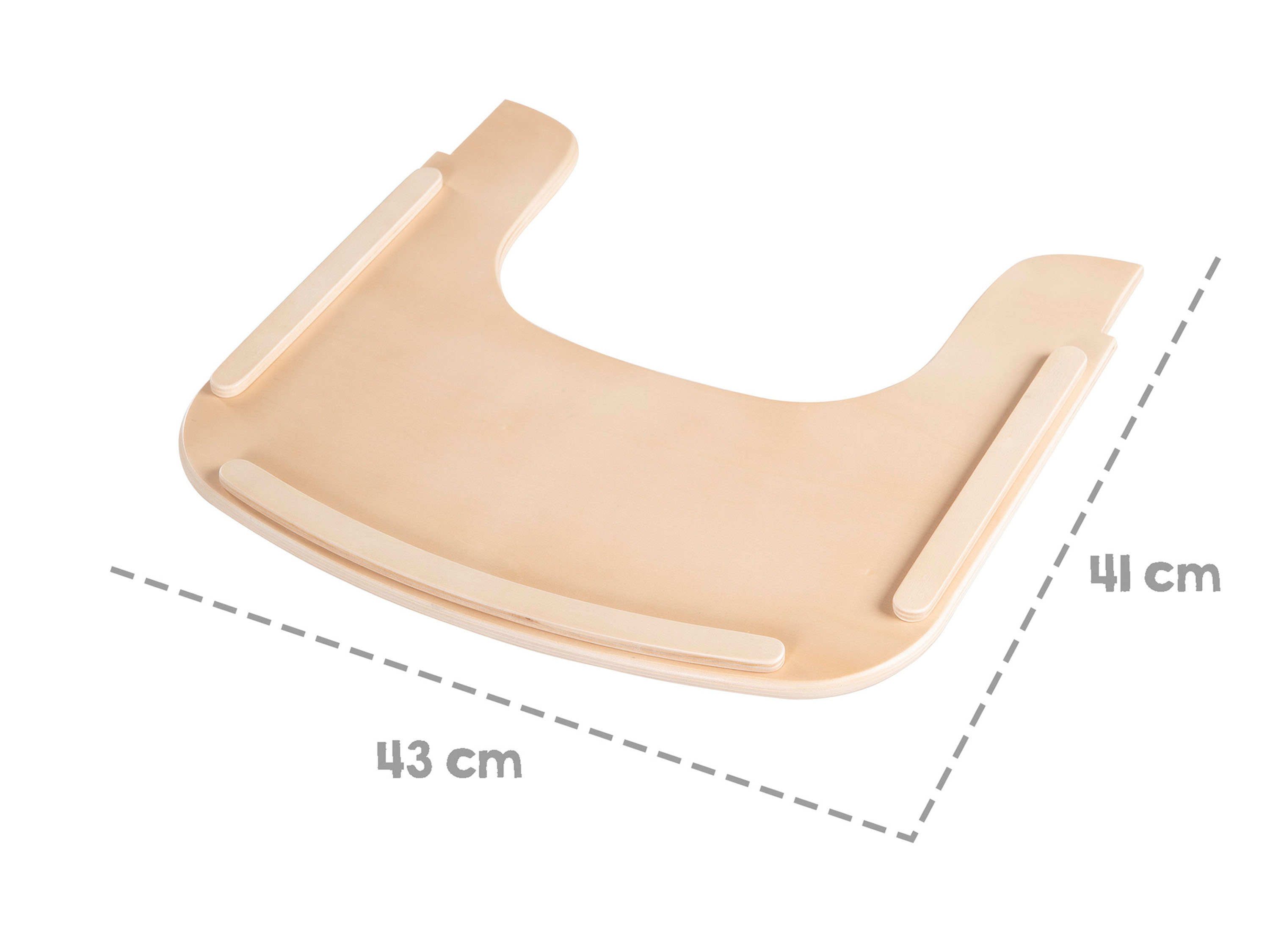 roba Plateau de repas en bois pour chaise haute Sit Up Flex - vue 9