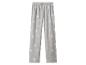 Pantalon de pyjama gris avec imprimé étoiles blanches