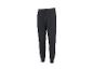 Pantalon de jogging homme gris foncé avec cordon de serrage à la taille et chevilles côtelées.