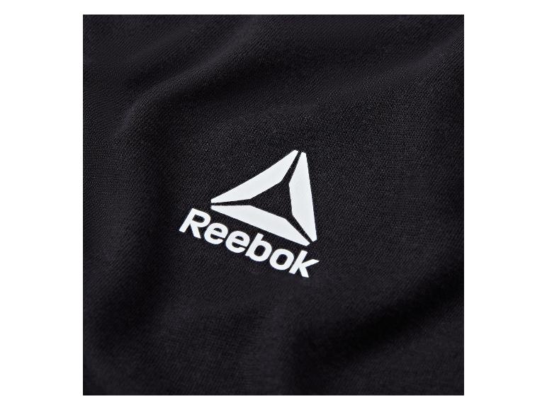 T-shirt noir avec logo Reebok.