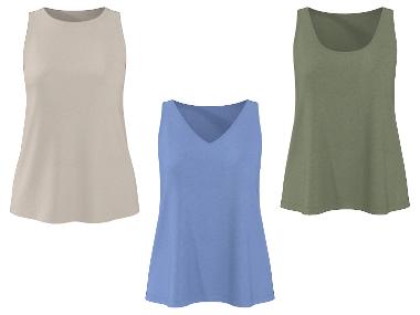 ESMARA® Débardeur en lin Premium femme
