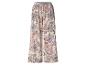 Pantalon palazzo femme à motif cachemire dans des tons pastel