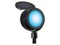 Projecteur solaire de jardin avec lumière bleue vive