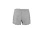 Short en coton gris pour homme, vue arrière.