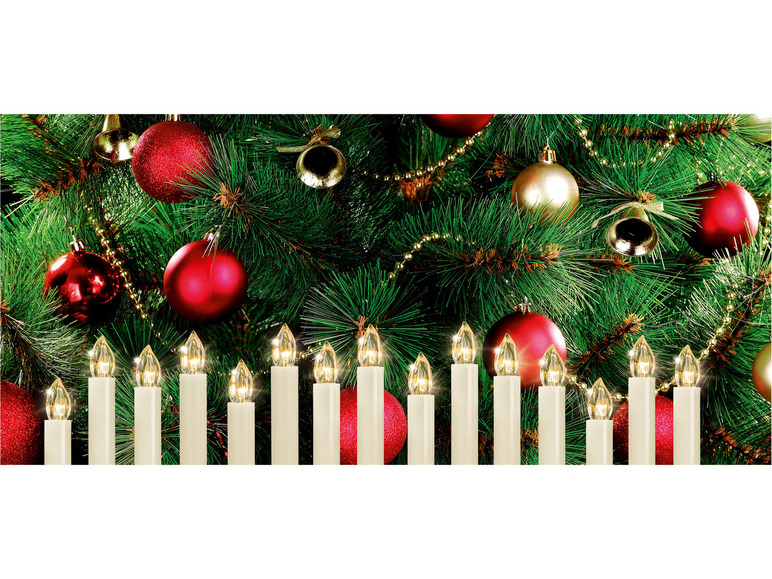 Aller en mode plein écran : LIVARNO home Bougies LED sans fil pour sapin de Noël, 15 pièces - Image 3