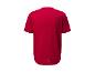 T-shirt rouge pour le cyclisme.