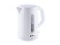 Bouilloire électrique blanche Silvercrest avec indicateur de niveau d'eau et capacité de 1,7L.