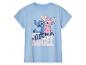 T-shirt bleu clair Stitch et Angel Disney.