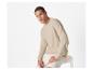 Sweat-shirt beige et shorts : vêtements décontractés pour homme.