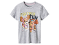 T-shirt gris pour fille avec un motif Pat' Patrouille.