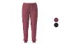 Pantalon de survêtement femme CRIVIT bordeaux, avec logo et deux options de couleur.