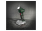Une lampe de travail LED Parkside verte avec une batterie X20V TEAM.