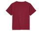 T-shirt rouge bordeaux pour enfant.