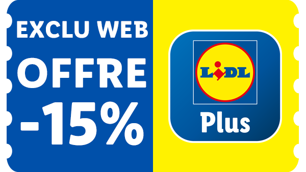 Offre web exclusive : -15%