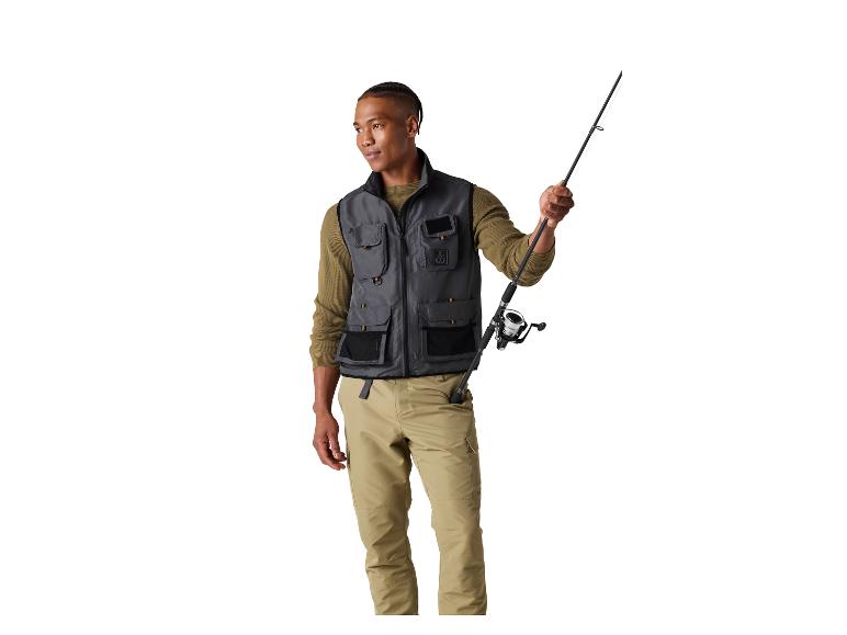 Gilet De Pêche Kaki Voyageur - Homme 2X - Cargo Camping XXL - Occasion