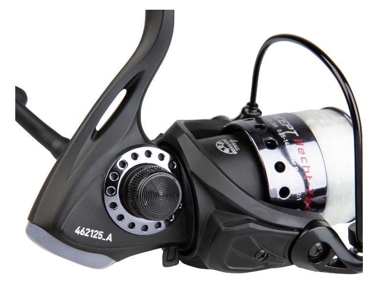 Moulinet de pêche Hecht-Zero avec bobine de fil.