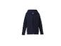 Sweat à capuche zippé bleu marine