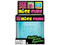 Jouet NeeDoh Nice Cube à presser dans son emballage, avec le texte « Super Solid Squish! »