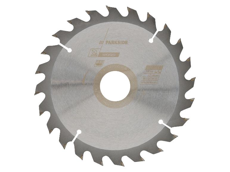 Lame de scie circulaire pour bois avec l'inscription « WOOD » et des dimensions de 160 mm.