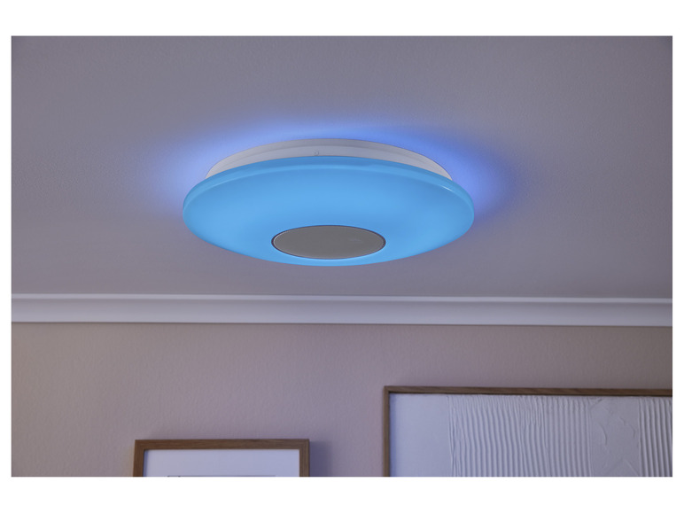 Aller en mode plein écran : LIVARNO home Plafonnier LED avec haut-parleurs Bluetooth®, 20,7 W - Image 5
