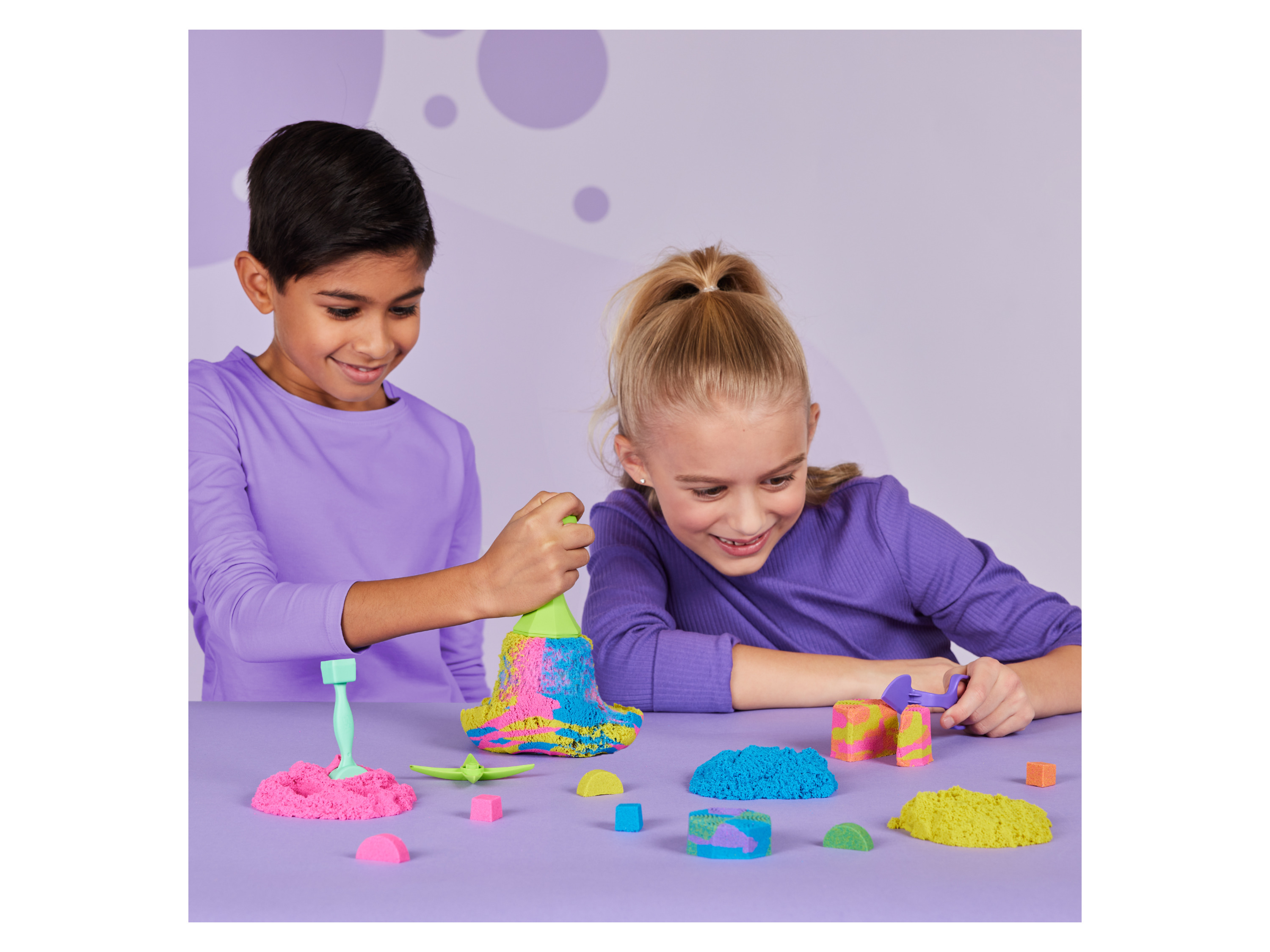 KINETIC SAND Coffret Squish N' Create - vue 2