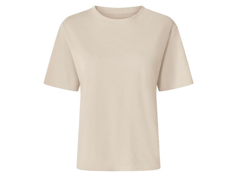 T-shirt à manches courtes beige clair