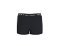 Caleçon boxeur noir pour homme avec taille élastique