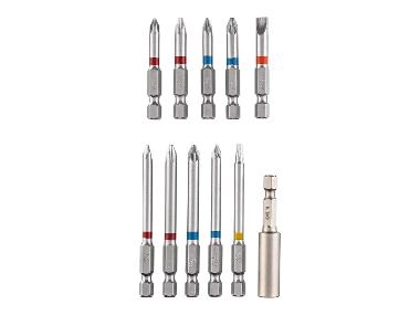 PARKSIDE® Set de mèches, forets ou embouts, 11 pièces (set d'embouts 11 pcs.)