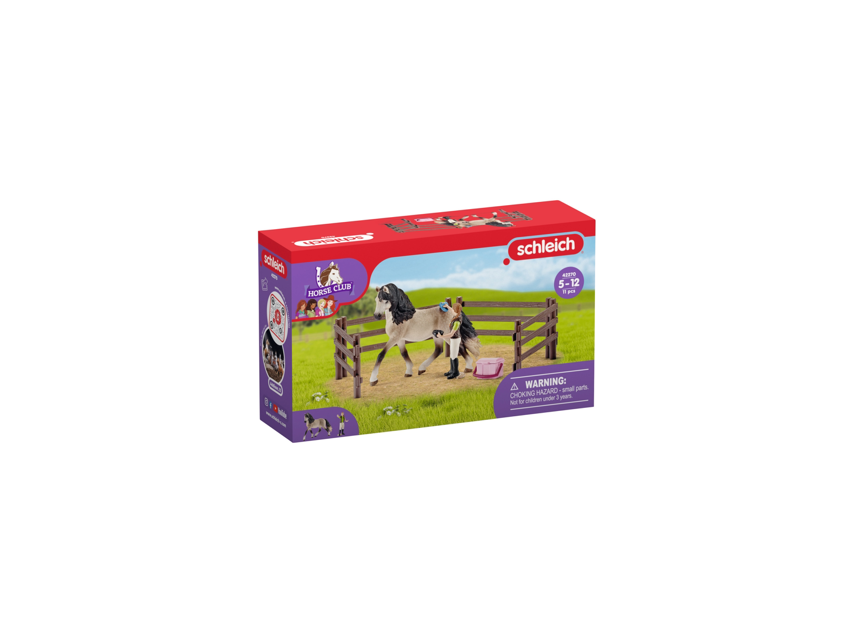Schleich Coffret de jeu Horse Club (Groom de chevaux (42270))