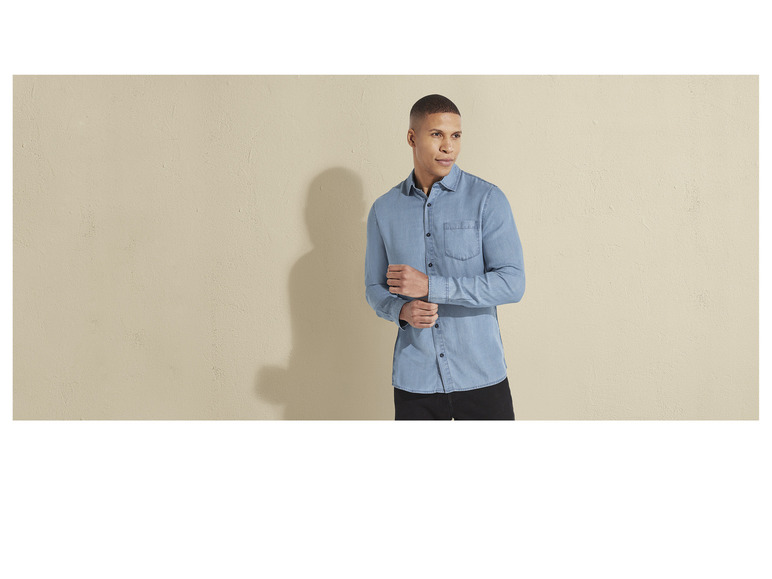 Aller en mode plein écran : LIVERGY® Chemise denim homme - Image 6