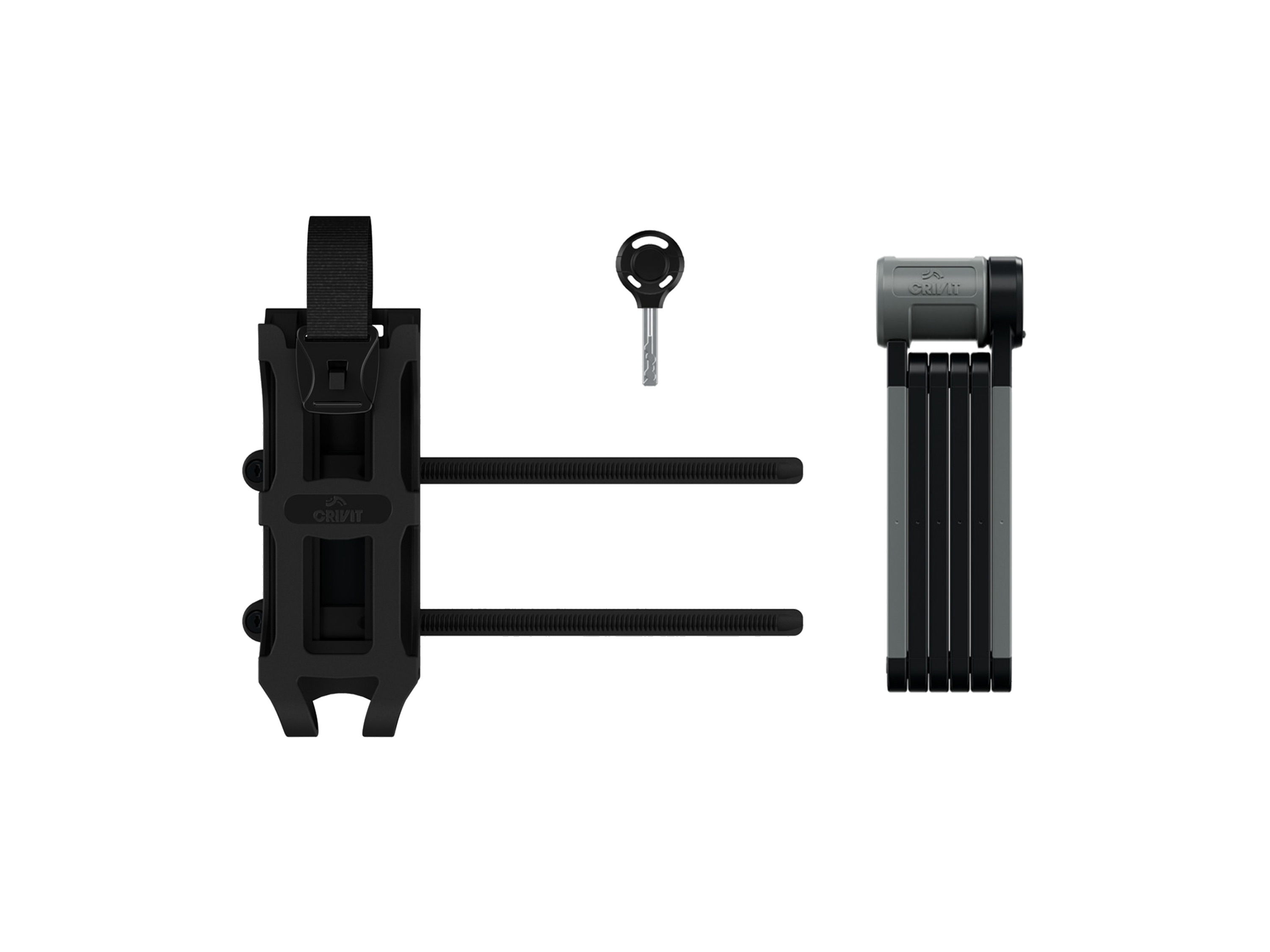 CRIVIT Antivol pour vélo pliable ou en chaîne (antivol pliable)