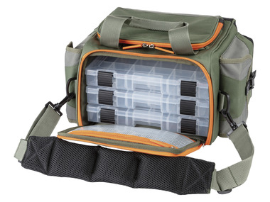 Rocktrail Sac de pêche, 25 L, avec 8 boîtes de rangement