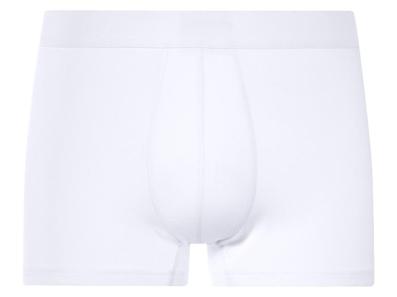 Un boxer blanc avec une ceinture élastique.