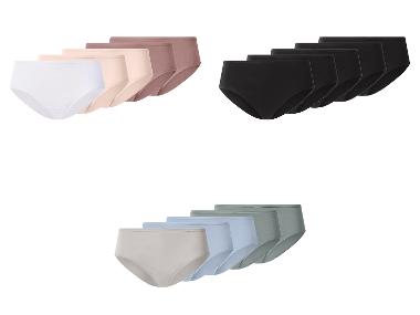 ESMARA® Lot de 5 hipsters femme