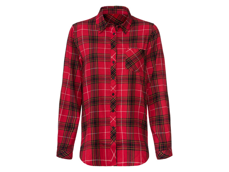 Aller en mode plein écran : esmara® Chemise longue en flanelle femme - Image 11