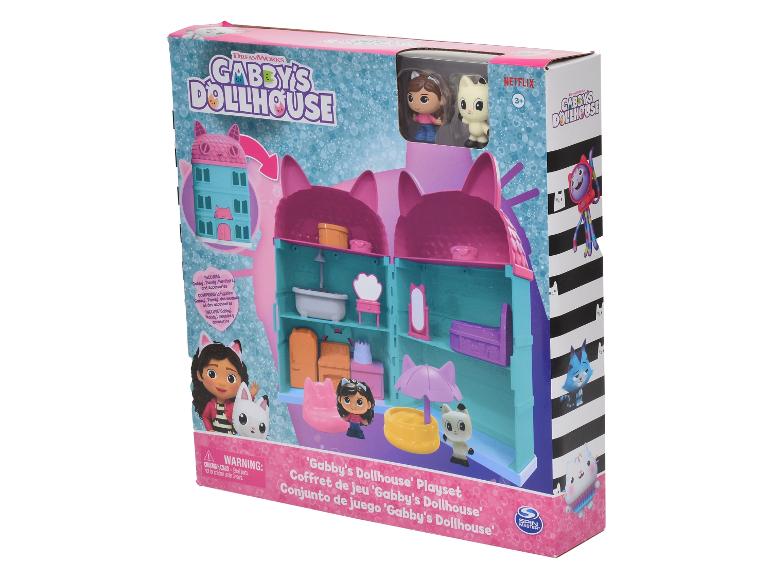 Jeu de maison de poupée Gabby's Dollhouse de DreamWorks et Spin Master.