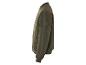 Une veste bomber verte pour homme.
