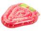 Flotteur gonflable en forme de fraise pour la piscine.