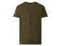 T-shirt homme vert olive à manches courtes avec inscription « Jeep » sur la manche