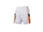 Shorts homme Crivit blancs avec détails orange et noirs
