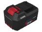 Batterie noire 4.0Ah avec accents rouges et logo 'X 20V TEAM'