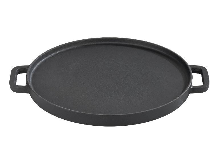 Plaque de cuisson ronde GSW Black Iron BBQ 30cm en fonte