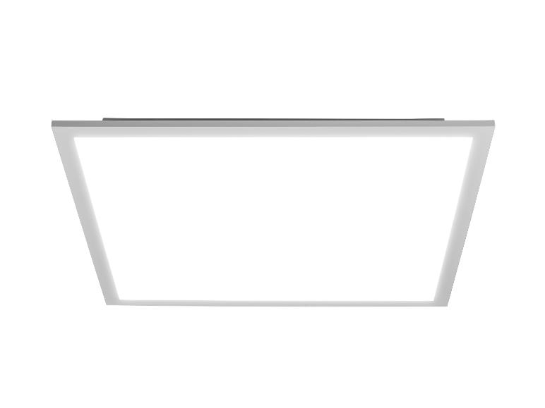 Élégant plafonnier carré LED.