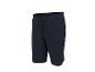 Short de sport bleu foncé avec cordon de serrage réglable à la taille