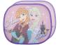 Pare-soleil de voiture Disney La Reine des Neiges avec Anna et Elsa sur fond rose